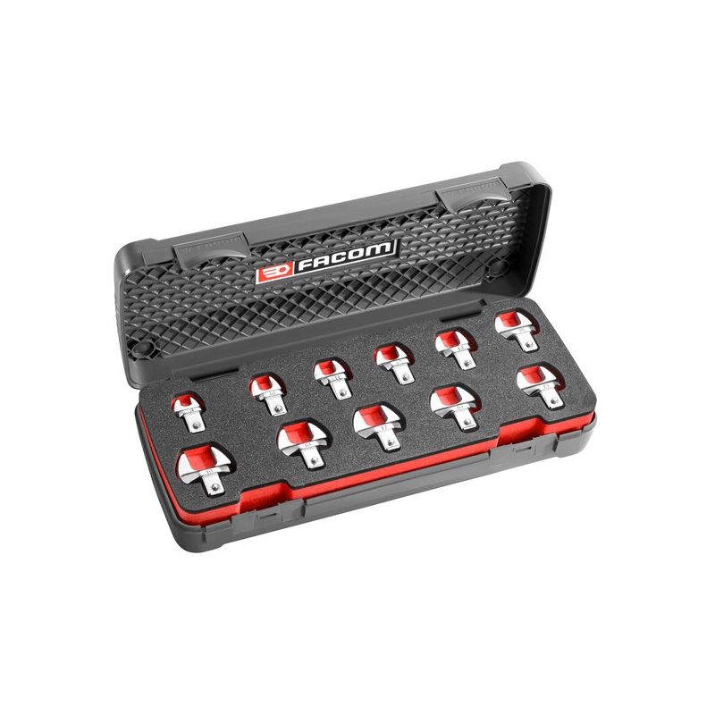 Coffret d'embouts 9x12 mm fourche métrique - 11 pièces Facom