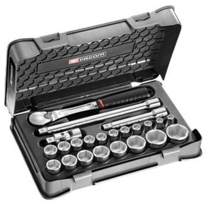 Jeu de douilles Facom 1/2" Carré 23 pièces ( Prix pour 1 )