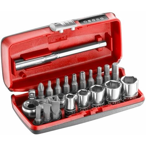 FACOM Coffret PICO Serrage Et Vissage 1/4'' Avec Cliquet Compact Flex - R1PICOPB