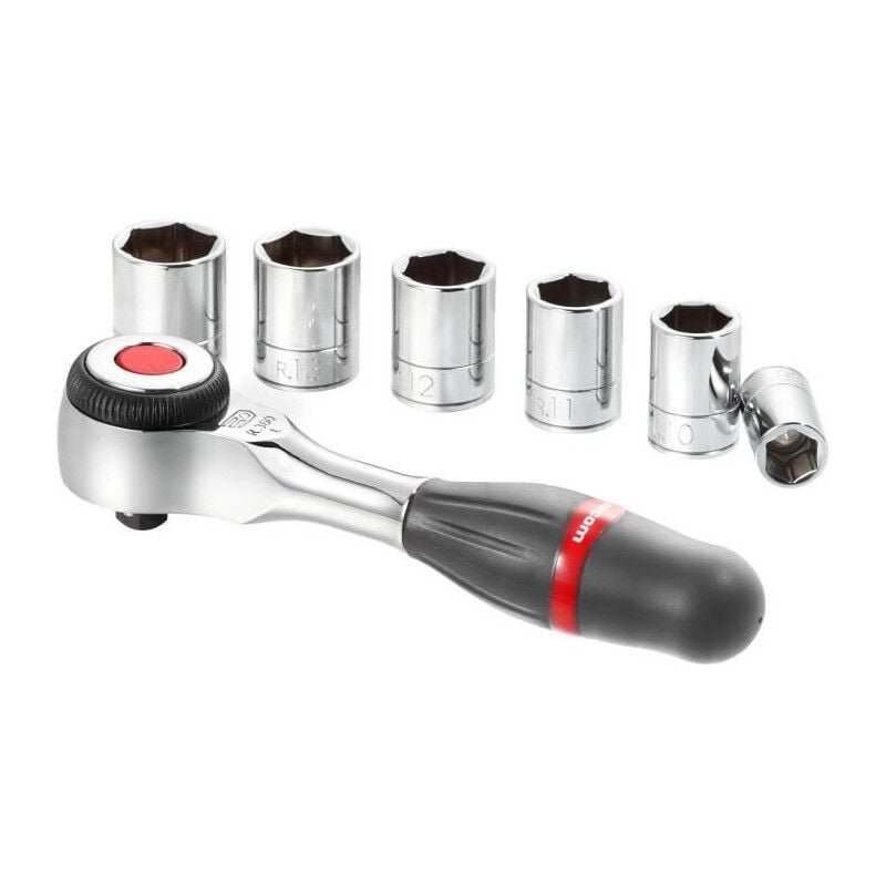 Coffret Cliquet 1/4 Facom R.360PACKPB (Livré avec 6 douilles 6 pans)