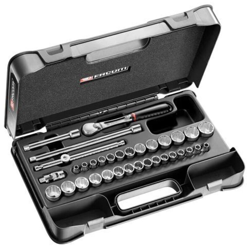 Jeu de douilles Facom 3/8' Carré 34 pièces ( Prix pour 1 )