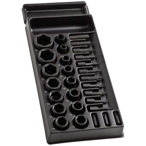 Facom – Douille hexagonale 1/2' pour clé à choc – Empreinte carrée – Compatible avec douilles IMPACT – Pour travaux mécaniques exigeants