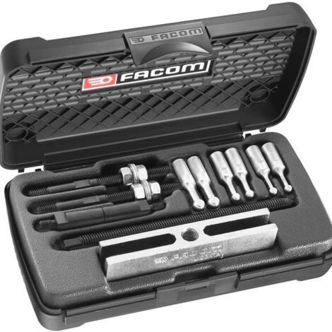Facom – Extracteur de moyeux de roue hydraulique 7 pièces – Pour démontage rapide et efficace – Compatible avec véhicules légers et lourds