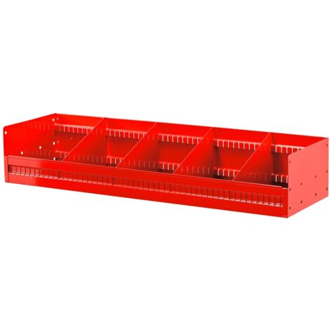Facom F50030037 Matrix Regal mit 4 Aufteilungen tief medium