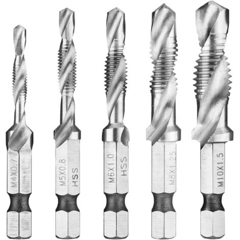 FACOM Gewindebohrer-Set, M4 - M10