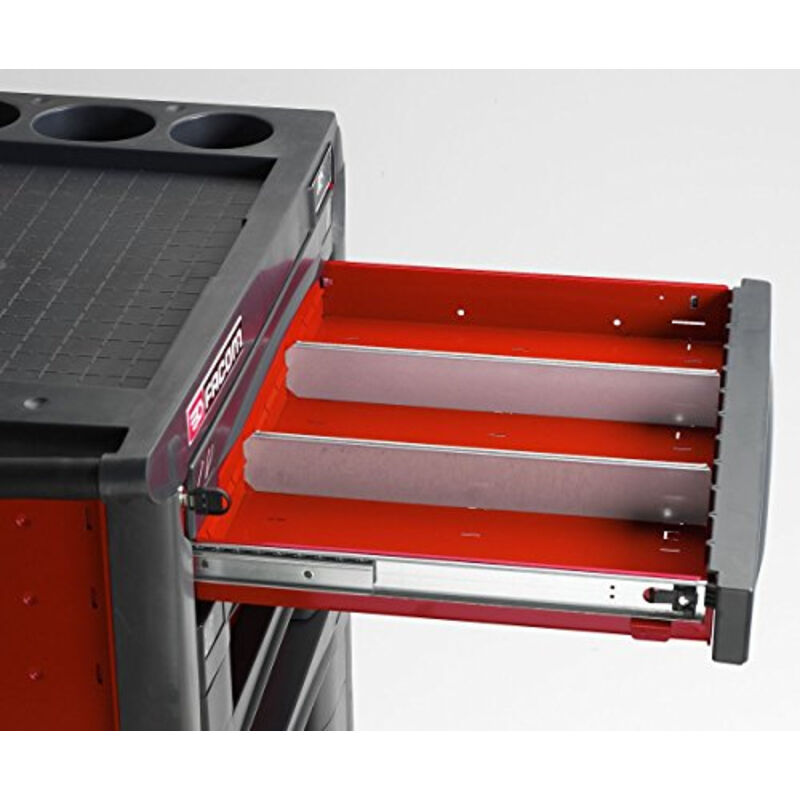 Jeu de 2 cloisons tiroirs FACOM JET216 Hauteur 130 mm Pour servantes JET. et CHRONO.