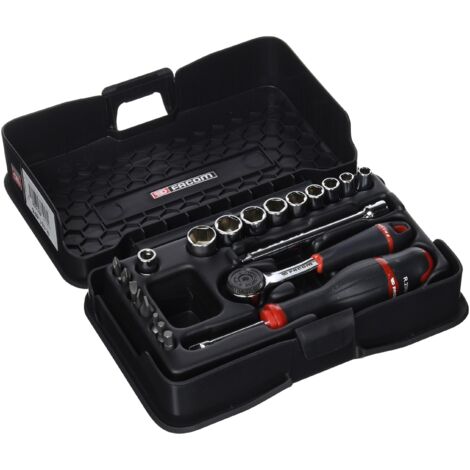 Coffret Cliquet 1/4 FACOM - R.360PACKPB (Livré avec 6 douilles 6 pans