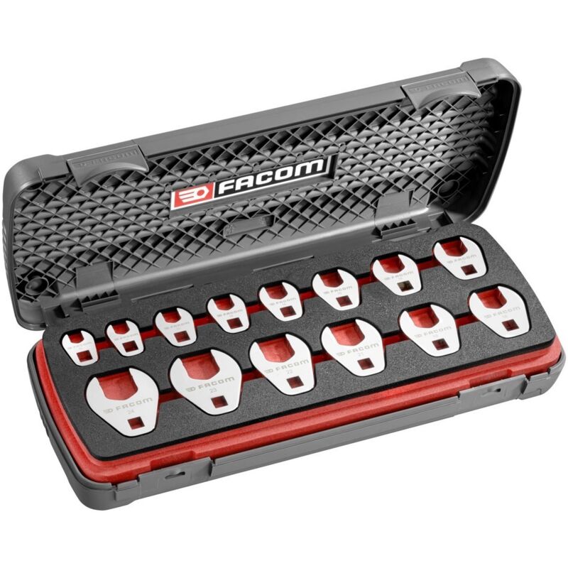 

FACOM J.J14CF - Composición Puntas Crowfoot Fija 10-24 3/8'