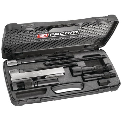 Facom – Kit d'extracteur de roulement 5 pièces – Pour roulements de 30 à 60 mm – Coffret plastique inclus – Outil du mécanicien