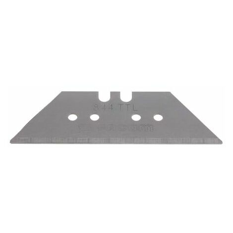 Facom – Lot de 10 lames trapézoïdales perforées pour cutter – Longueur 60mm – Coupe nette pour carton épais et mousse anti-vibration