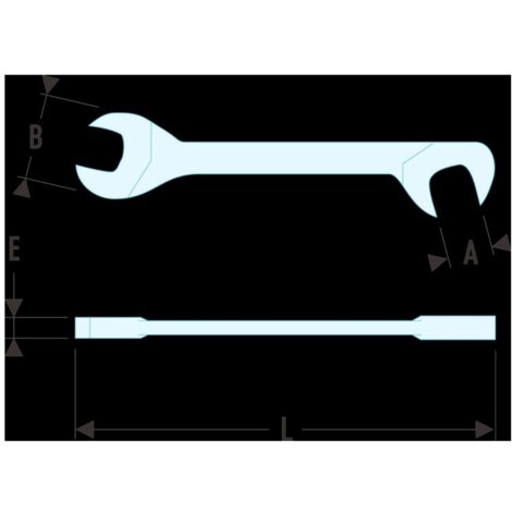 FACOM Maulschlüssel Mikromechanik 3/16