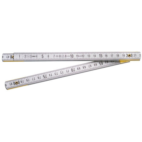 FACOM Metro pieghevole in durallumin classe III 1 metro 5 rami DELA.625.00
