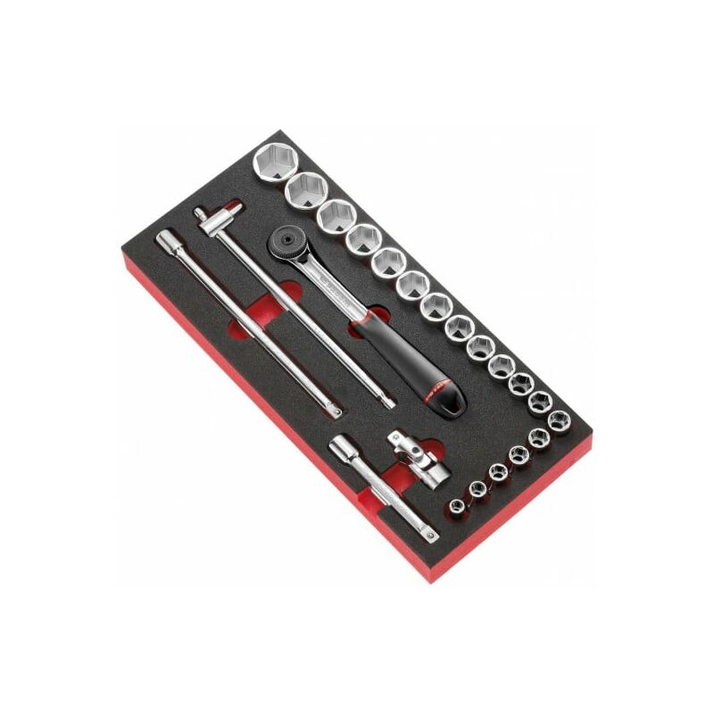 Module mousse cliquet / douilles 1/2' - MODM.S1APB - Ce produit de marque est neuf. - Facom