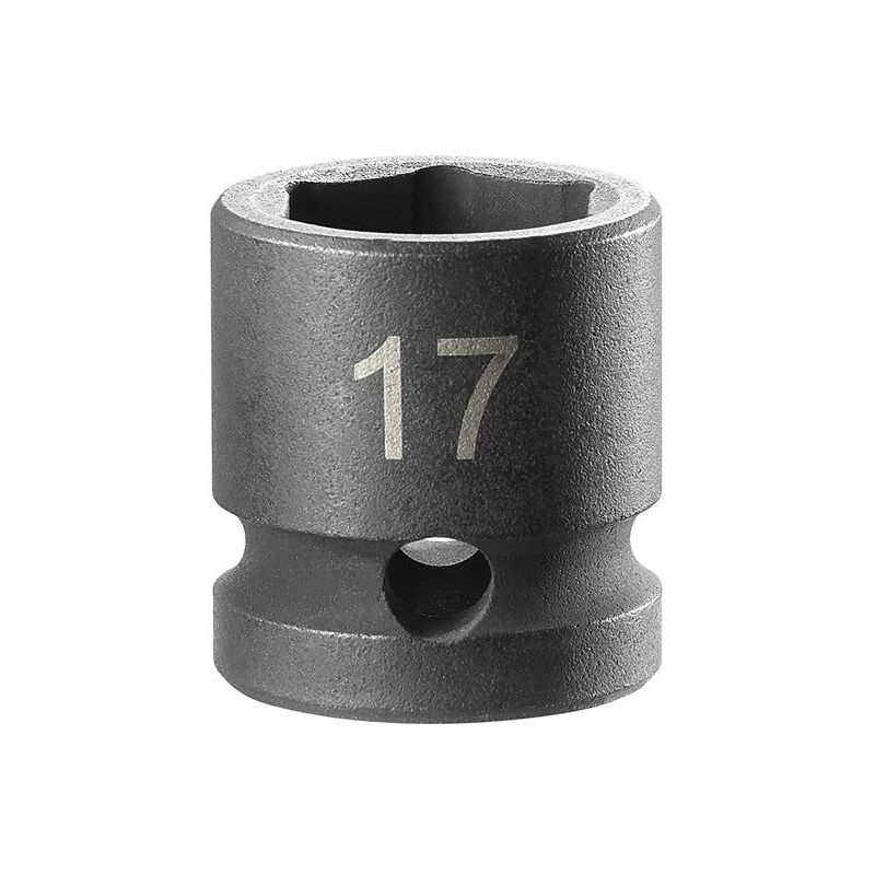 Facom Stubby Impact Socket 1/2in Drive 17mm 6 Point FCMNSS17A