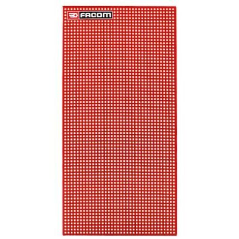 Facom – Panneau mural pour rangement d'outils 888mm x 10mm – Design perforé pour accès rapide – Fixation solide sur surfaces murales