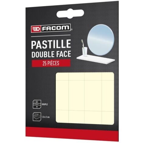 FACOM Pastille adhésive double face 25 pièces