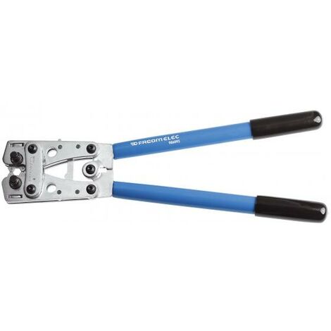 Facom – Pince à sertir cosse – Matrices rotatives indexables 6 positions – Capacité 6 à 50 mm² – Outil manuel pour connexions électriques