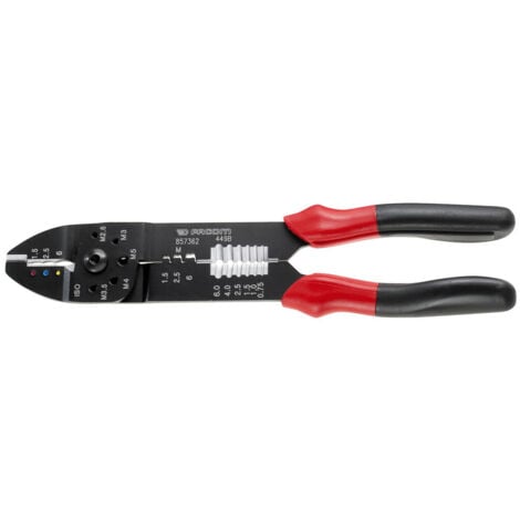 FACOM Pince À Sertir Standard Pour Cosses Pré-Isolées - 449BPB - Fonction Coupe Fil Intégré