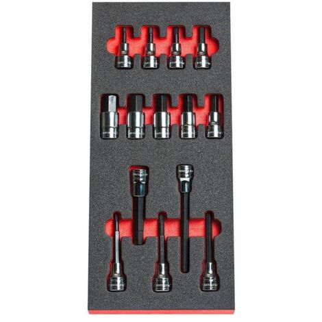 Facom – Plateau à outils en mousse pour établi – Plaque d'insert pour modèle MODM.SHPB – Accessoire professionnel pour usage intensif
