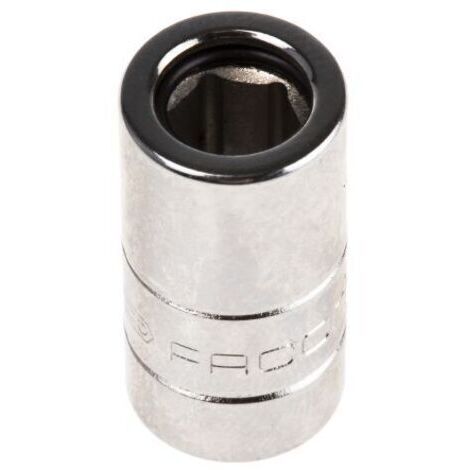 Facom – Porte-embout hexagonal 1/4'' – Diamètre 11,3 mm – Longueur 22 mm – Compatible avec embouts série 1 – Pour démontages peu fréquents