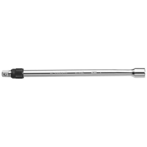 Facom – Rallonge 1/2' carrée 500 mm – Barre d'extension verrouillable – Finition chromée brillante – Conçu pour sécurité et confort d'utilisation