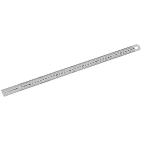Facom – Règle en acier inoxydable 300mm – Métrique – Largeur 30mm – Finition chrome pour précision