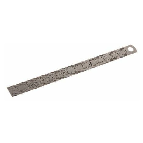 Facom – Règle flexible en acier inoxydable 150mm – Graduation gravée sur 2 faces – Souple et anti-reflet – Détails précis pour mesures – DELA1051150