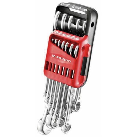 Wurth Dubbele Open Ringsleutel, Set, 5-delig - SET OPEN RINGSLEUTELS 6kt 12kt
