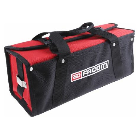 Facom – Sac à outils à bandoulière en tissu 450mm x 180mm x 170mm – Résistant 1200 deniers – Accès rapide – Charge max 5kg