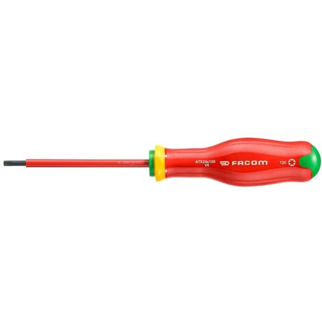 Facom Schraubendreher PROTWIST, isoliert 1000V, Torx 20 ATX20X100VE