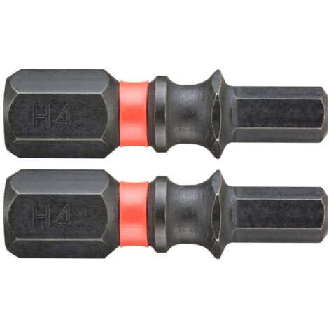 FACOM Schraubendrehereinsatz IMPACT-Bit HEX4 25 mm, 2 Stk.
