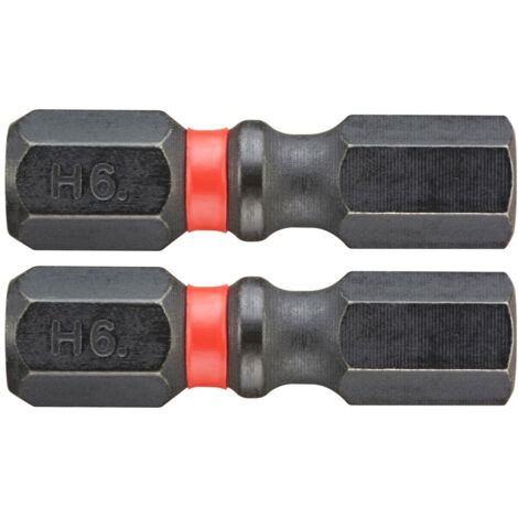 FACOM Schraubendrehereinsatz IMPACT-Bit HEX6 25 mm, 2 Stk.