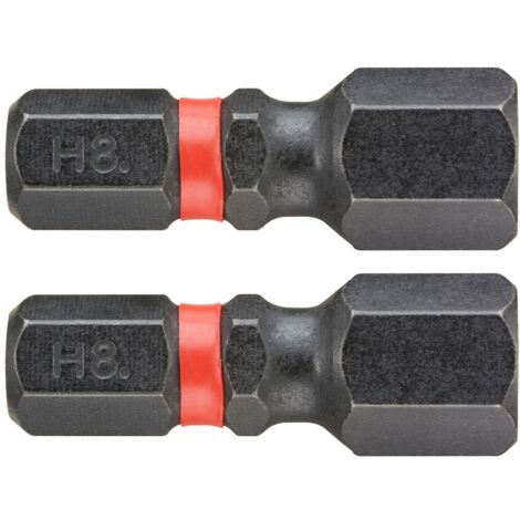 FACOM Schraubendrehereinsatz IMPACT-Bit HEX8 25 mm, 2 Stk.