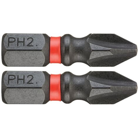 FACOM Schraubendrehereinsatz IMPACT-Bit PH2 25 mm, 2 Stk.