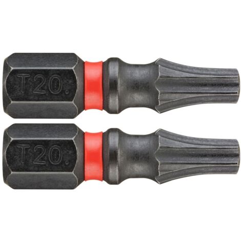 FACOM Schraubendrehereinsatz IMPACT-Bit T20 25 mm, 2 Stk.