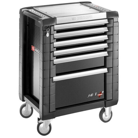 Facom – Sélection mécanicien A-D3E 165 outils – Boîte de rangement 6 tiroirs – Charge 140 kg – Volume utile 155 litres – Dimensions 971x774x546mm
