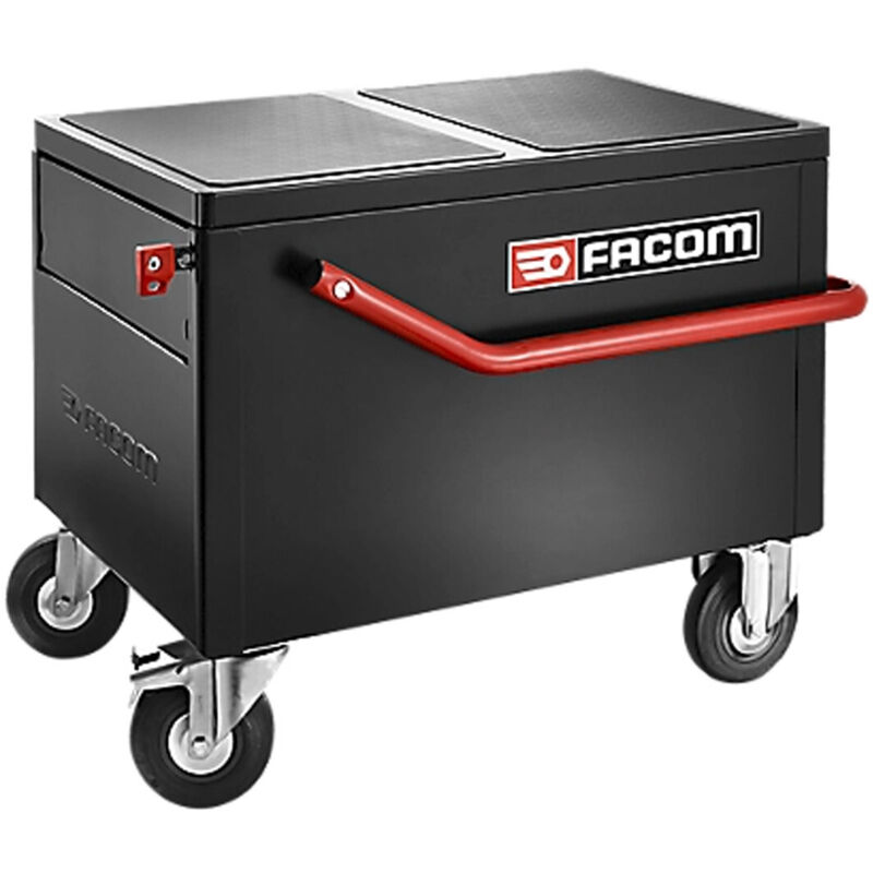 Facom – Servante d'atelier roulante – 6 tiroirs – Dimensions 668 x P 443 x H 248 mm – Charge max 150 kg – Rangement optimisé