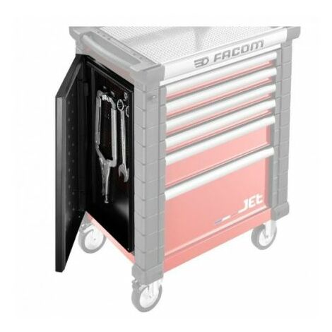 Facom – Servante d'atelier roulante en acier – Longueur 750 mm – Largeur 380 mm – Hauteur 60 mm – 5 tiroirs – Charge maximale 200 kg