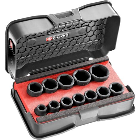 FACOM Steckschlüssel Stubby Set 12-tlg.