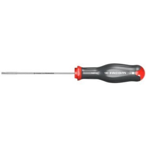 Facom – Tourne-écrou hexagonal 5,5 mm – Longueur de lame 125 mm – Pour accès en espaces restreints – Outil Protwist avec mallette
