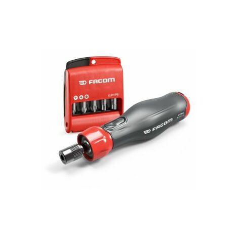 Facom – Tournevis électrique Torx 6,35 mm – 6 pans carré – Pour vissage rapide en série – Moteur performant pour espaces confinés