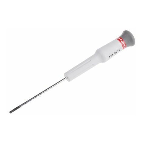 Facom – Tournevis torx T8 75mm – Lame chromée brunie – Poignée bi-matière ergonomique – Pour vis Torx® – Précision et robustesse - AEX8X75