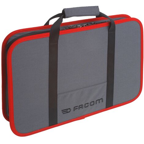 FACOM Werkzeugtasche aus Kunststoff mit Reißverschluss, 440 x 315 x 75 mm, leer