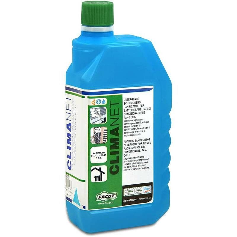 Facot Chemicals - Nettoyant dégraissant Facot Climanet Top pour batteries lamellaires 1kg CLINET1000