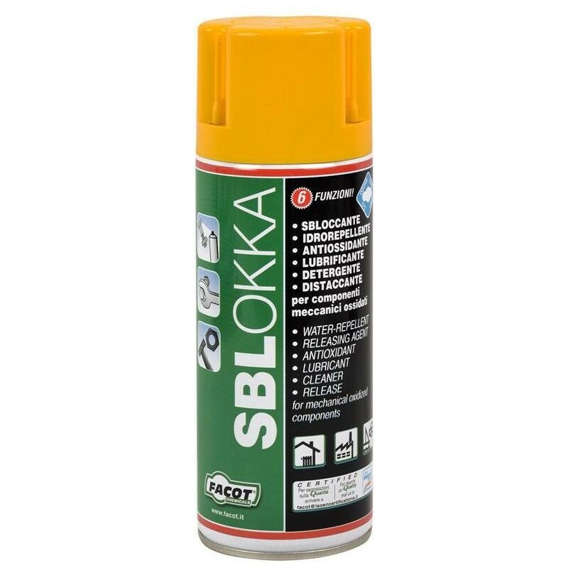 Facot Chemicals - Spray de déverrouillage anti-oxydant Facot Sblokka 400ml SBLO400E