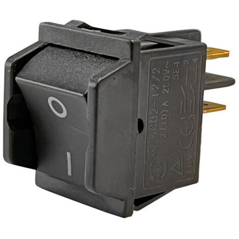 FaDe KCD2-12/2 4Pin An-/Aus Wippschalter 12A 250V