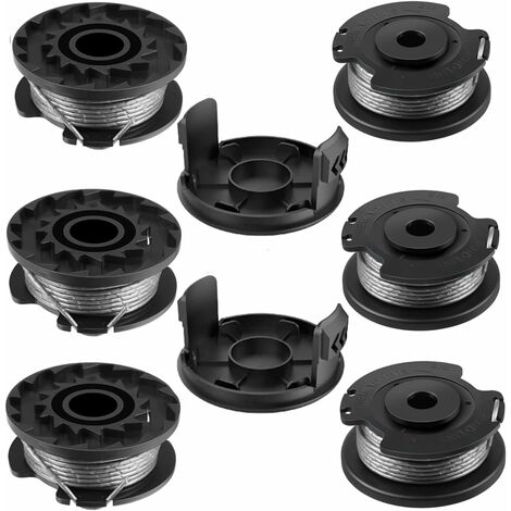 Fadenspule für BOSCH, 6+2 Nylon-Ersatzspule F016800569/F016800385 für Bosch EasyGrassCut Edger