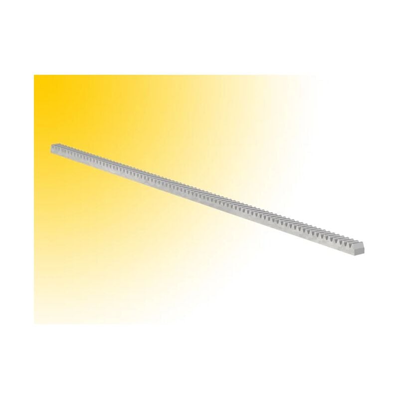 Crémaillère module 4 galvanisée à souder 22x22 - 1 mètre - 2039l - Fadini