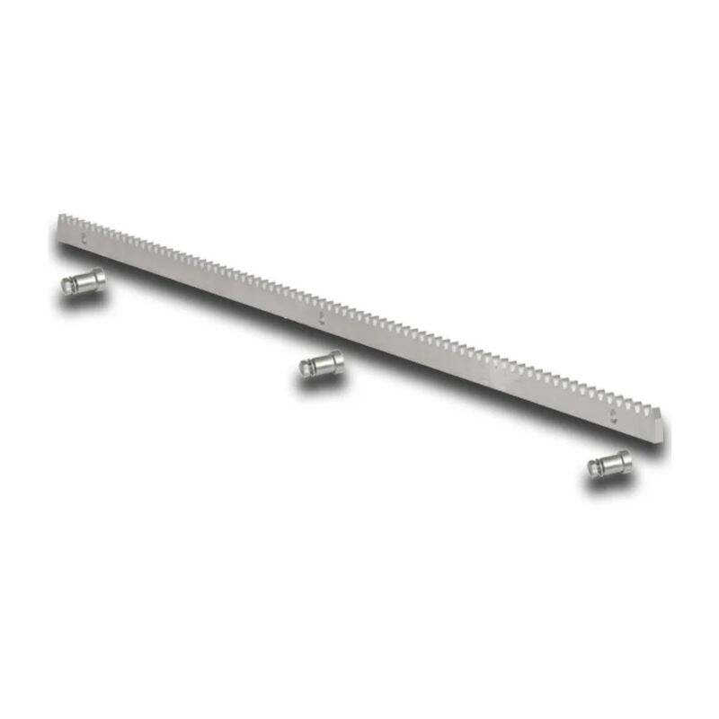 

cremallera galvanizada 30x8 módulo 4 - 1 metro - 204l - Fadini