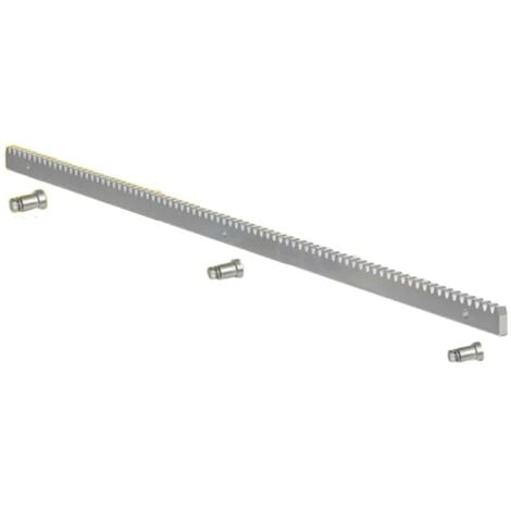 fadini crémaillère galvanisée 30x12 module 4 - 1 mètre - 207l